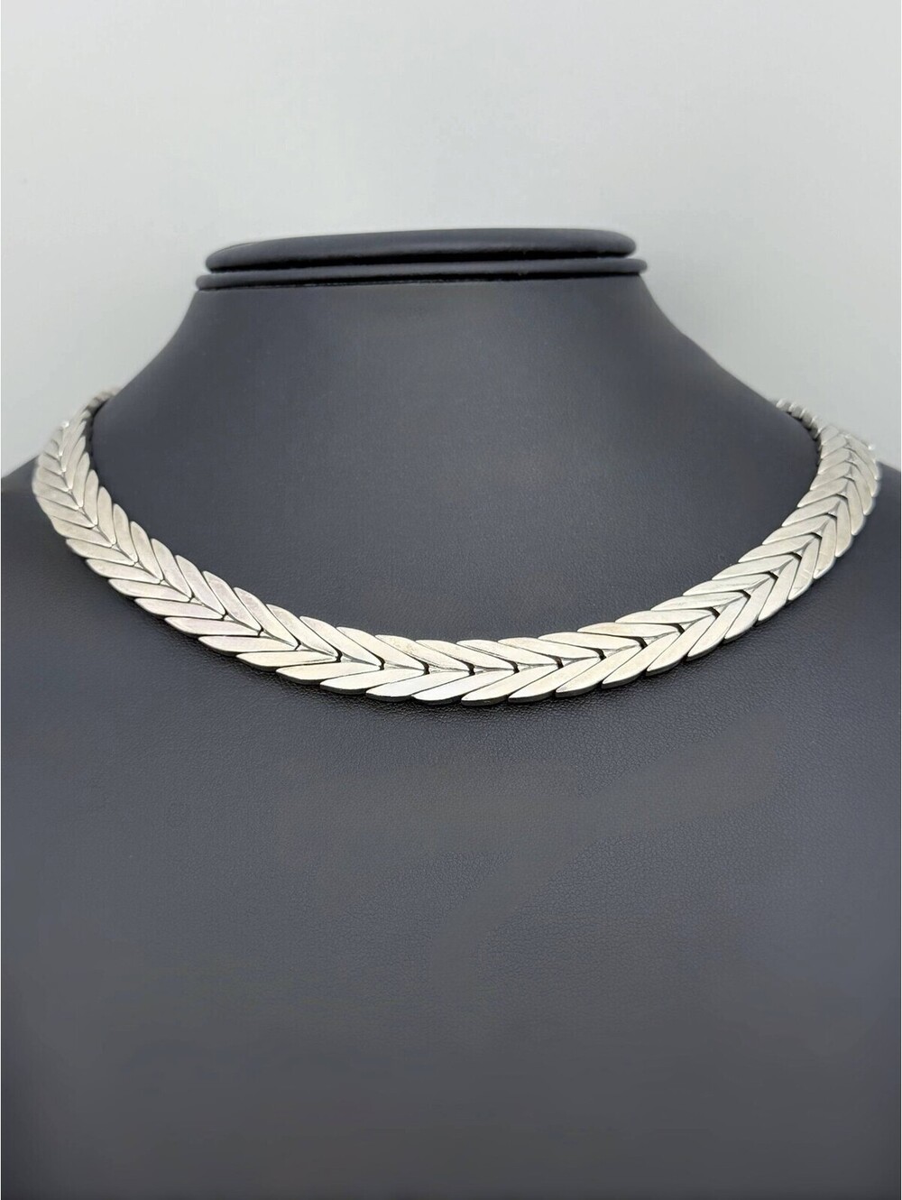 John Hardy 925 Sterling Silver Modern Chain Large Chevron